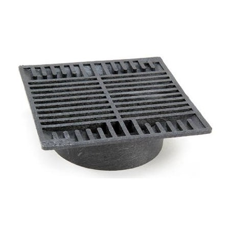 Nds 9" Blk Sq Grate 970