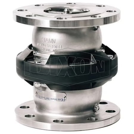 Dixon Mann-Tek by Safety Break-Away Coupling, 3 in Nominal, Flange End Style, 316 SSss Steel MSBC300SSFL