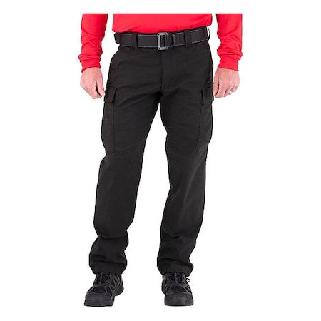 First Tactical Men V2 Bdu Pants, 48 in, Black, 35% Cotton, 65% Polyester 114012