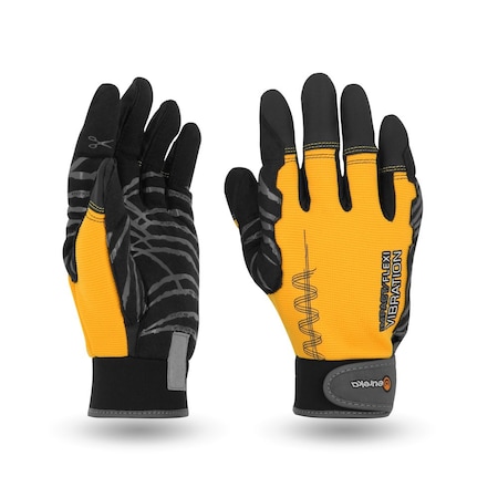 Eureka Safety Vibration Reduction Gloves, 5-400 Hz, Increased Flexibility, Comfort - Size 10, PR IMPVIBFLEXI-10