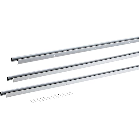 M-D Building Products Building Products Silver Aluminum and Vinyl Nail-on Top and Sides Door Seal Kit 1040