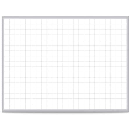 Ghent Dry Erase Board, White, Aluminum GHEGRPM322G23