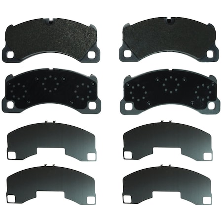 Wagner Brake OEX Front Disc Brake Pad Set Premium Semi - Met, OEX1349