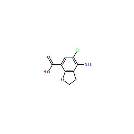 Ak Scientific 4-Amino-5-chloro-2, 3-dihydrobenzofuran-7-carboxylic acid (10g), CAS 123654-26-2 Y1132-10g