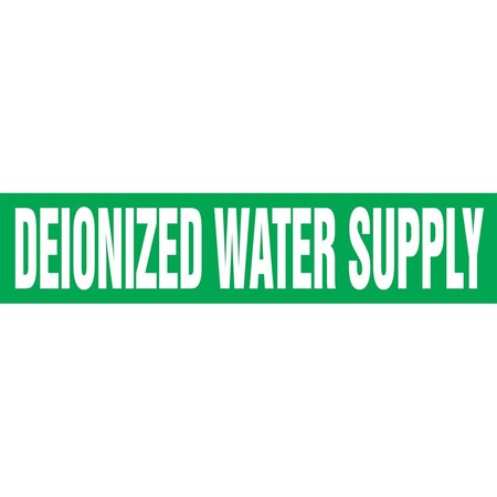 Accuform ASME ANSI PIPE MARKER DEIONIZED RPK257SSH