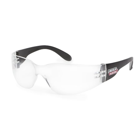 Lincoln Electric Welding Safety Glasses, Anti-Scratch, Clear Lens, Frameless K3104-1