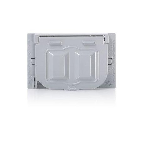 Leviton One-Gang Weatherproof Cover WM1H-GY