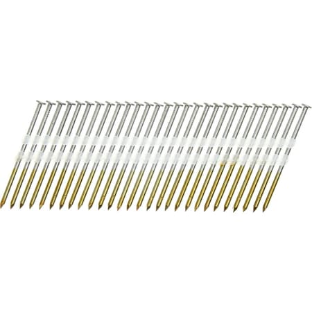 Senco 20 Degree Plastic Strip Bright Full Round Head Framing Stick Nail 3''x.131 In., 4000 Ct. KD27APBSN