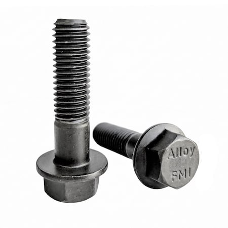 Zdb Industrial 7/16-14 x 1-3/4in Grade 9 Frame Bolt, Black Phosphate with Oil 10002710