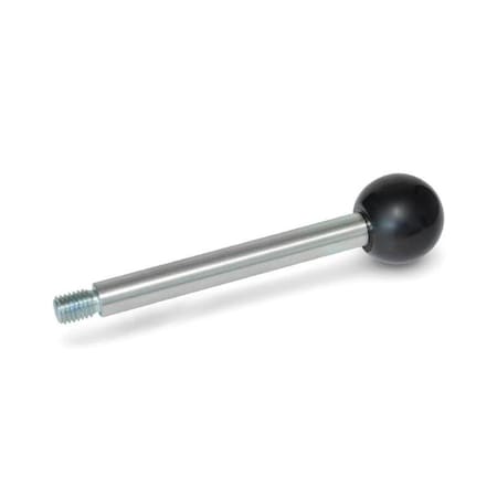 J.W. Winco Gear Lever Handle 310-10-125-A-ZB