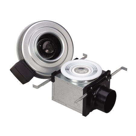 Fantech Premium 110 CFM Ceiling Bathroom Exhaust Fan with Dimmable 7W LED Light, Energy Star PB110L7