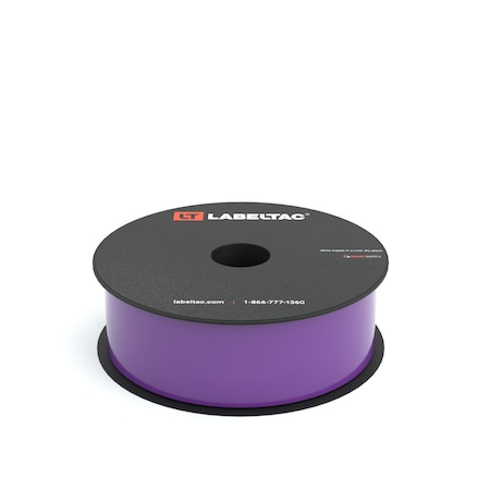 Labeltac LabelTac 4 and Pro Model High Performance 10-Year Vinyl Supply 1.5in x 150ft, Purple LT1509HP