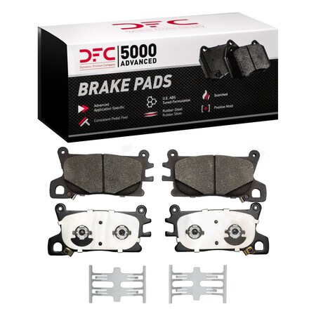Dfc 5000 Advanced, Disc Brake Pad Set,  1551-2497-01