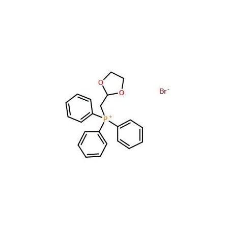 Ak Scientific (1, 3-Dioxolan-2-ylmethyl)triphenylphosphonium bromide (25g), CAS 52509-14-5 Q734-25g