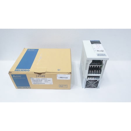 Mitsubishi AC SERVO DRIVE 2KW 170V-AC 0-360HZ 200-230V-AC MR-J2S-200A