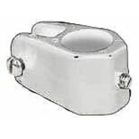 Whitecap 3406WP Jaw Slide for 0.75 in. Round Tubing, White - Set of 2 W7E-3406WP