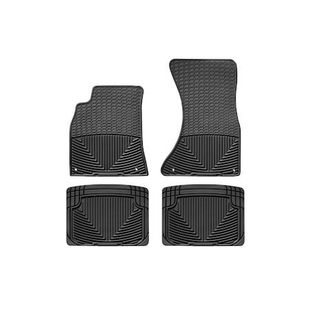 Weathertech Black, Front and Rear All Weather Floor Mats W11-W20