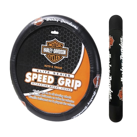 Plasticolor Universal TrueColor HarleyDavidson Elite Logo Black Rubber 006733R01