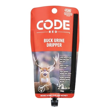Moultrie CODE RED Buck Urine Dripper, 3 fl-oz Dripper Bag OA1423