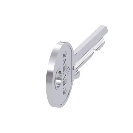 Siemens key for keyswitch, C, lock number LSG1, customer-specific 3SU1950-0FN80-0AA0-ZY19