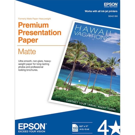Epson Premium Presentation Paper Matte. For Epson 3640 S042180