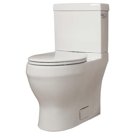 Speakman Skirted Two Piece Right Hand Flush Toilet, 1.28 GPF, White T-5000-RH