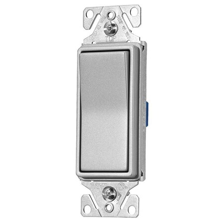 Eaton Wiring Devices 7500 Rocker Switch, 15 A, 120/277 V, 3-Way, Thermoplastic Housing Material 7503SG-K-L