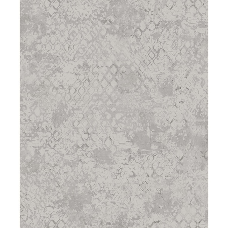 A-Street Prints Zilarra Light Grey Abstract Snakeskin Wallpaper 4105-86616