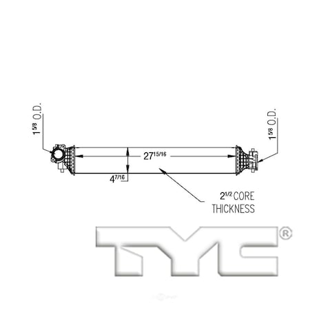 Tyc Intercooler 18061