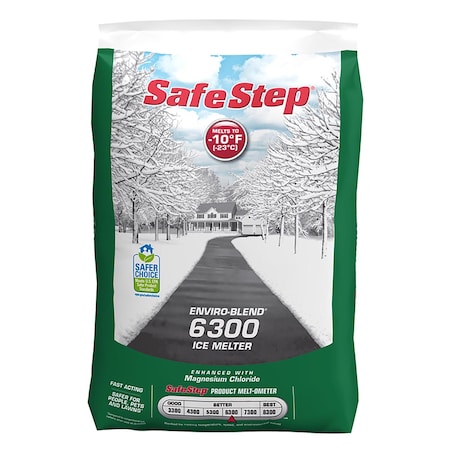 Safe Step Enviro-Blend 6300 Magnesium Chloride Pet Friendly Granule Ice Melt 50 lb 3123013