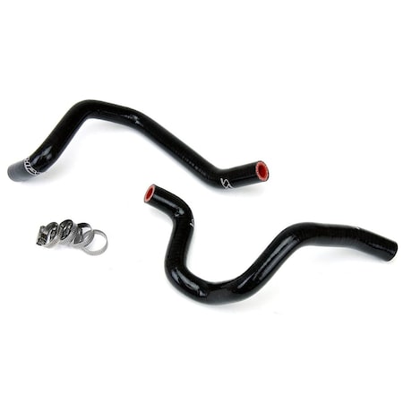 Hps Performance High Temp Reinforced Silicone Heater Coolant Hose Kit, Black,  57-1804-BLK