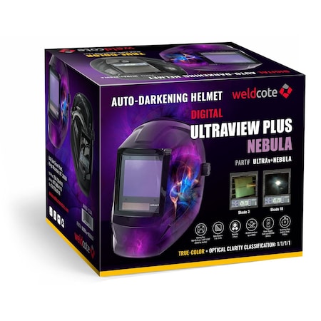 Ultra-View Plus ULTRAVIEW PLUS Helmets - NEBULA Sky Visual Wrap, 4PK ULTRAv-NEBULA