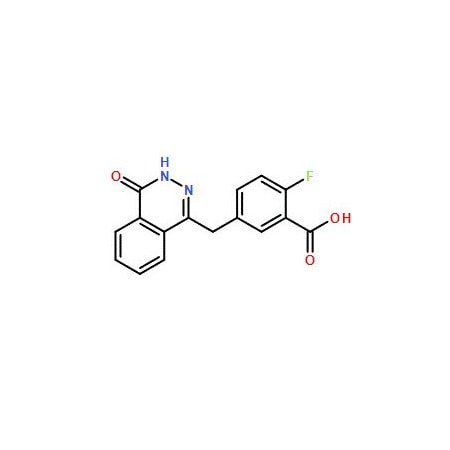 Ak Scientific 2-Fluoro-5-((4-oxo-3, 4-dihydrophthalazin-1-yl)methyl)benzoic acid (5g), CAS 763114-26-7 Z5110-5g