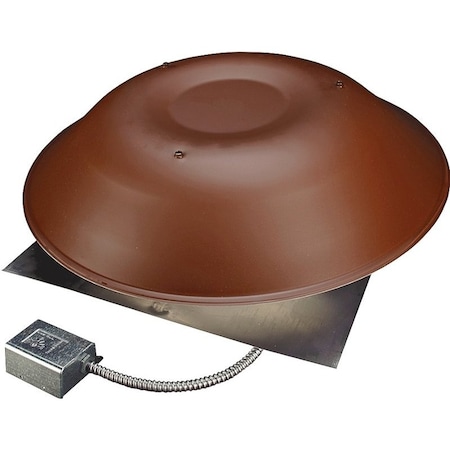 Lomanco LOMANCO LomanCool 2000BR Standard Power Vent, Aluminum, Brown 2000BR