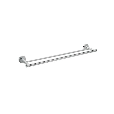 Hansgrohe Logis Universal Dual Towel Bar in Chrome 41712000