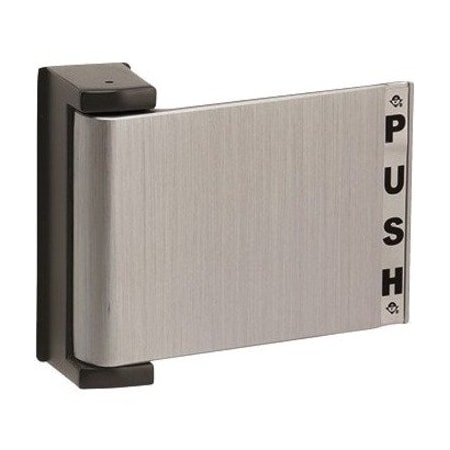 Adams Rite Flat Deadlatch Paddle, Push to Left, For 2-1/4 In. to 2-1/2 In. Thick Door, RHR or Exterior of LH, 4590-02-02-313