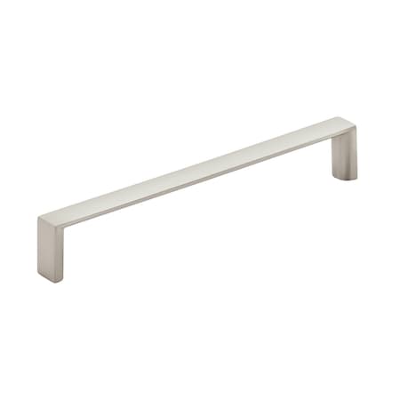 Amerock Metro 5-1/16 inch (128mm) Center-to-Center Satin Nickel Cabinet Pull, 10PK 10VMP37291G10