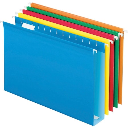 Pendaflex FOLDER, HANG, LGL, 2in-ASST, 25PK 4153X2ASST
