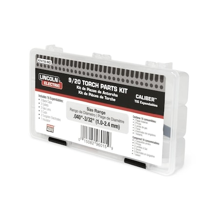 Lincoln Electric Medium Duty Torch Parts Kit 9/20 KP4759-MD