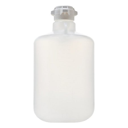 Zoro Select Carboy, Polypropylene, 550 mm H, Colorless 155-C117-FLS