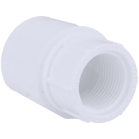 Charlotte Pipe And Foundry 1'' x 3/4'' Schedule 40 Female PVC Adapter PVC 02101 3800HA