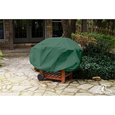 Koverroos Weathermax X-Large Barbecue Cover No. 2- Forest Green - 23 D x 66 W x 40 H in. 63064