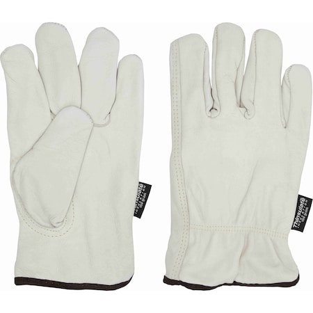 Ironwear Thinsulate Lined Premium Cow Grain Leather Driver Gloves, Small 4196-TL-SM