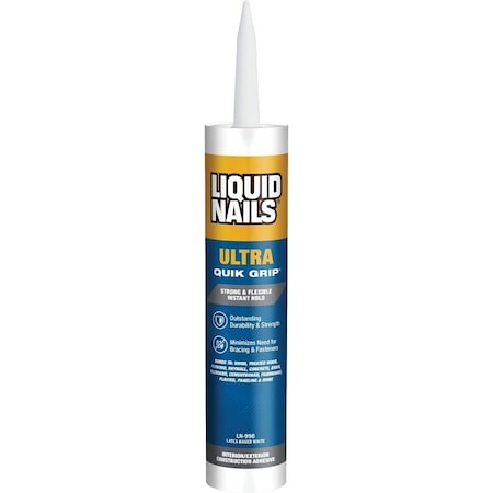 Liquid Nails Fanapart Padding Adhesive, White, 1 quart, Cartridge LN-990