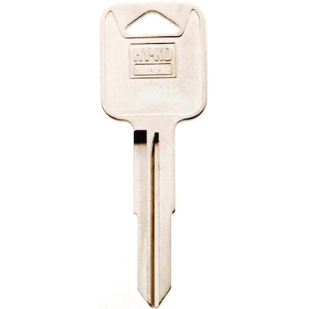 Hy-Ko Key Blank, Brass, Nickel 11010B69