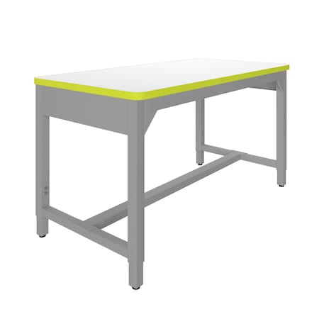 Diversified Spaces Fab Lab Workbench, Top 96"x30" Eraseable AMS9630LELS