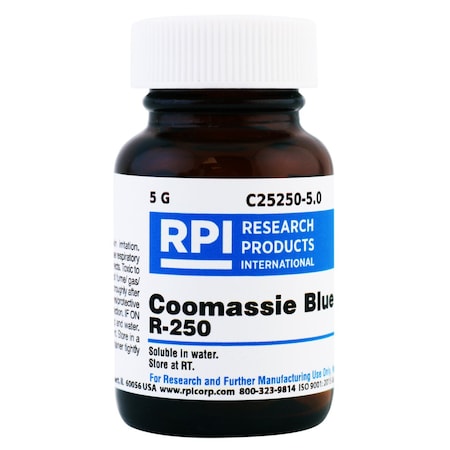 Rpi Coomassie Blue R-250, 5 Grams C25250-5.0