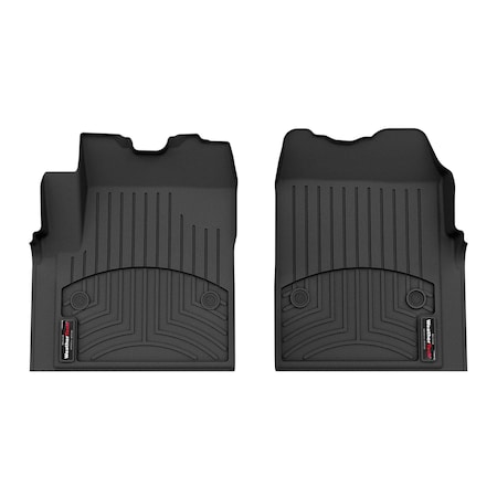 Weathertech Black, Front FloorLiner for Vinyl Floors 4416681V