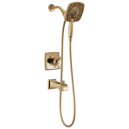 Delta Ashlyn Monitor 17 Series Shower Trim With In2Ition Two-In-One Shower In Champagne Bronze T17464-CZ-I
