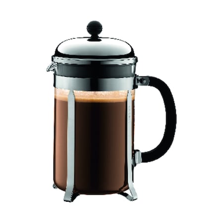 Bodum Chambord 51 oz Silver French Press 1932-16US4
